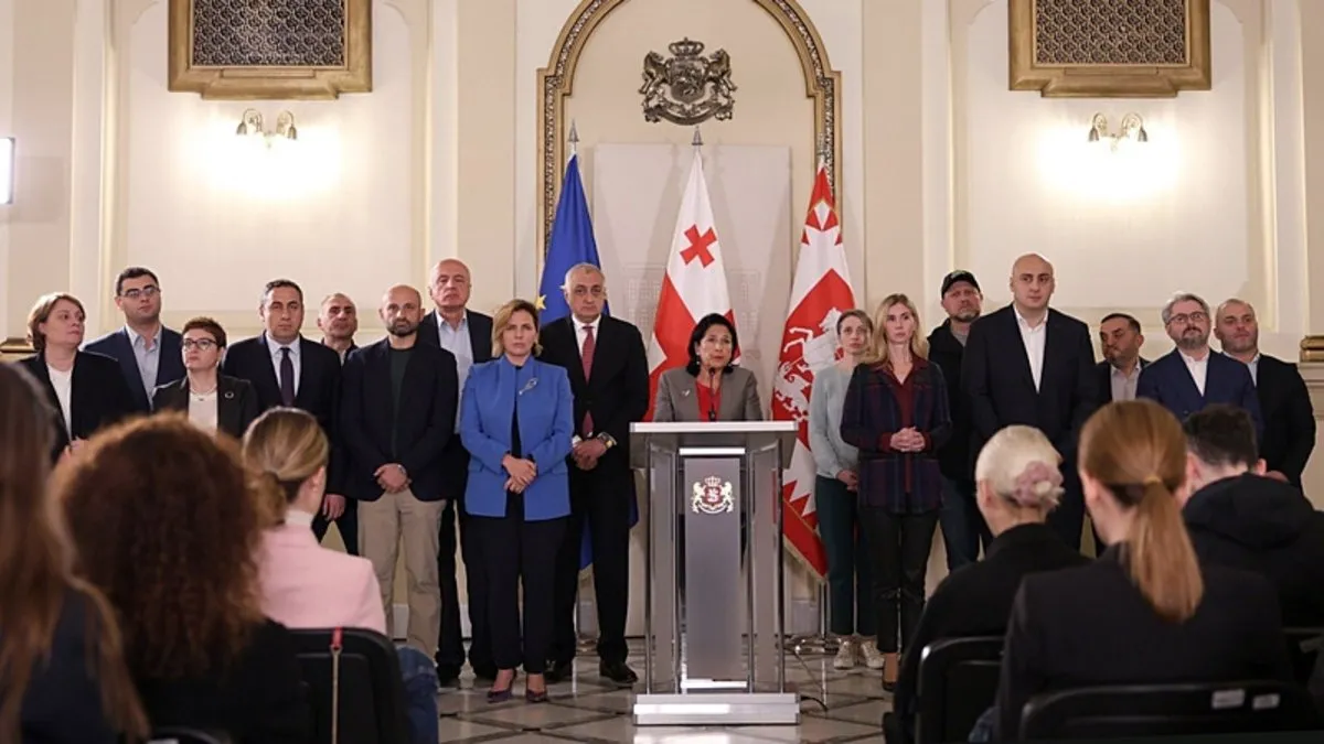 Gürcistan’da ortalık karışıyor: Muhalefet seçim sonuçlarını tanımadı!