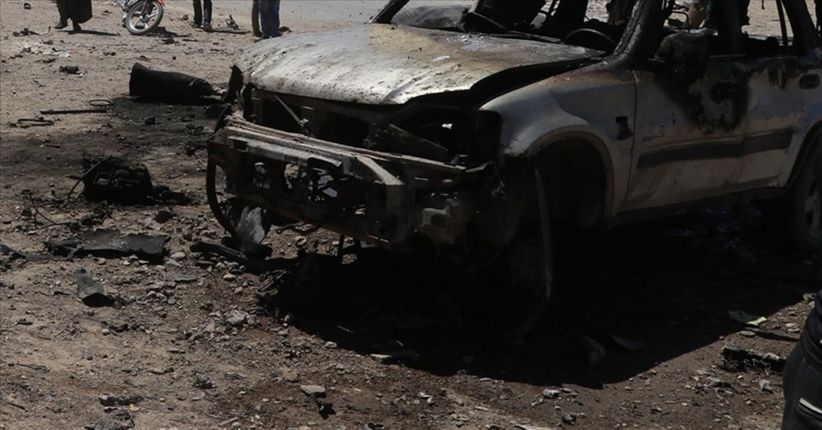 YPG terör örgütü Münbiç’te bombalı saldırı düzenledi