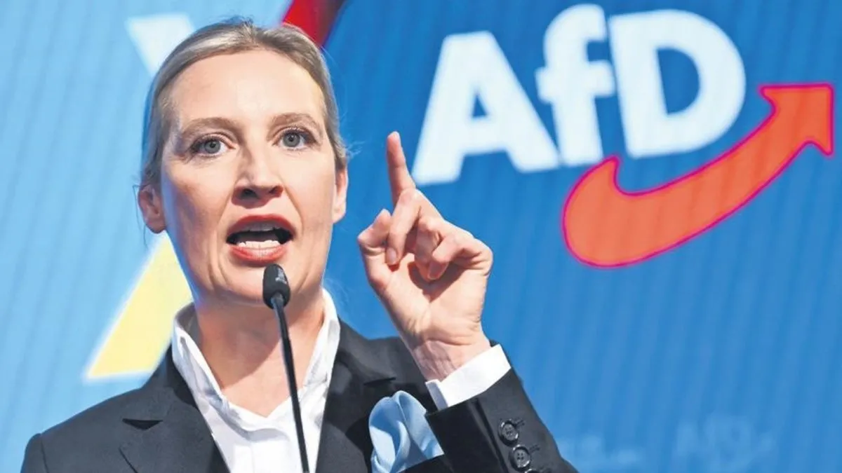 Almanya’da aşırı sağ sandıktan ikinci çıktı